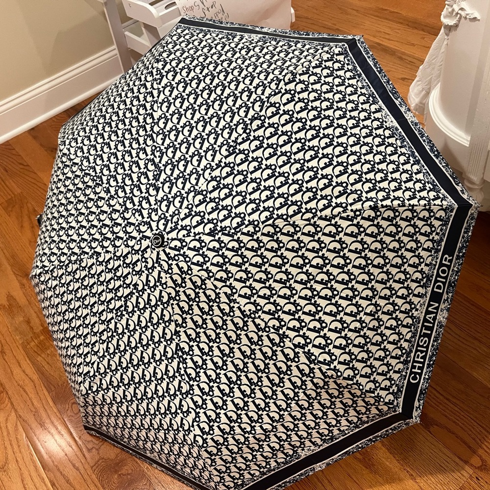 Christian Dior Monogram Pattern Umbrella